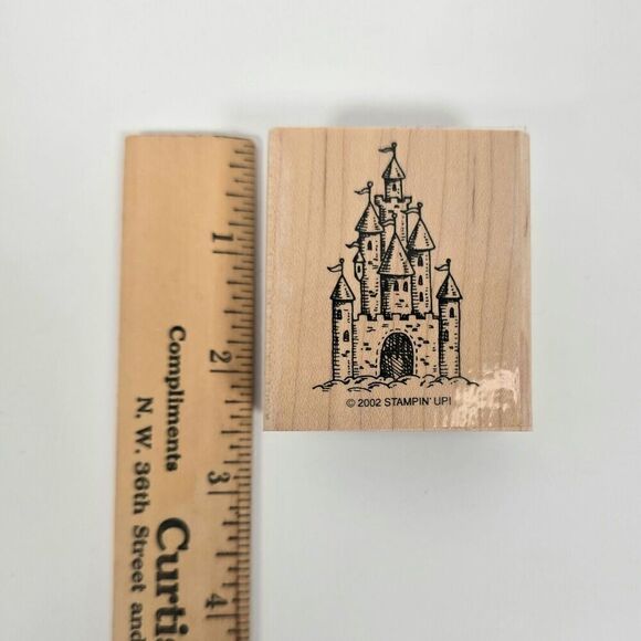Vintage Stampin Up Snow Globe Stamps Set of 7 Christmas Snowman Castle Crafts - Picture 15 of 16